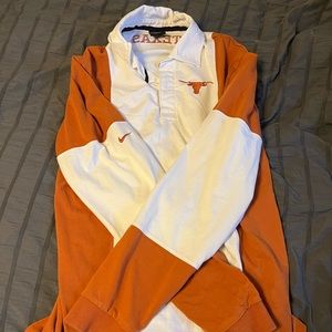 University of Texas Long Sleeve Polo